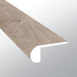 Washed oak   flush stair nose