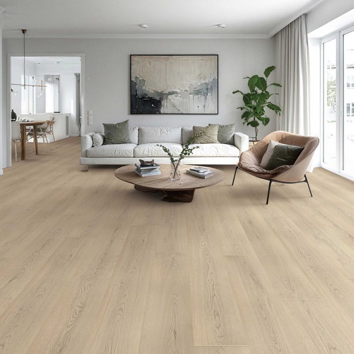 Yaletown AC5 Waterproof Laminate Flooring — Loft Whitewash