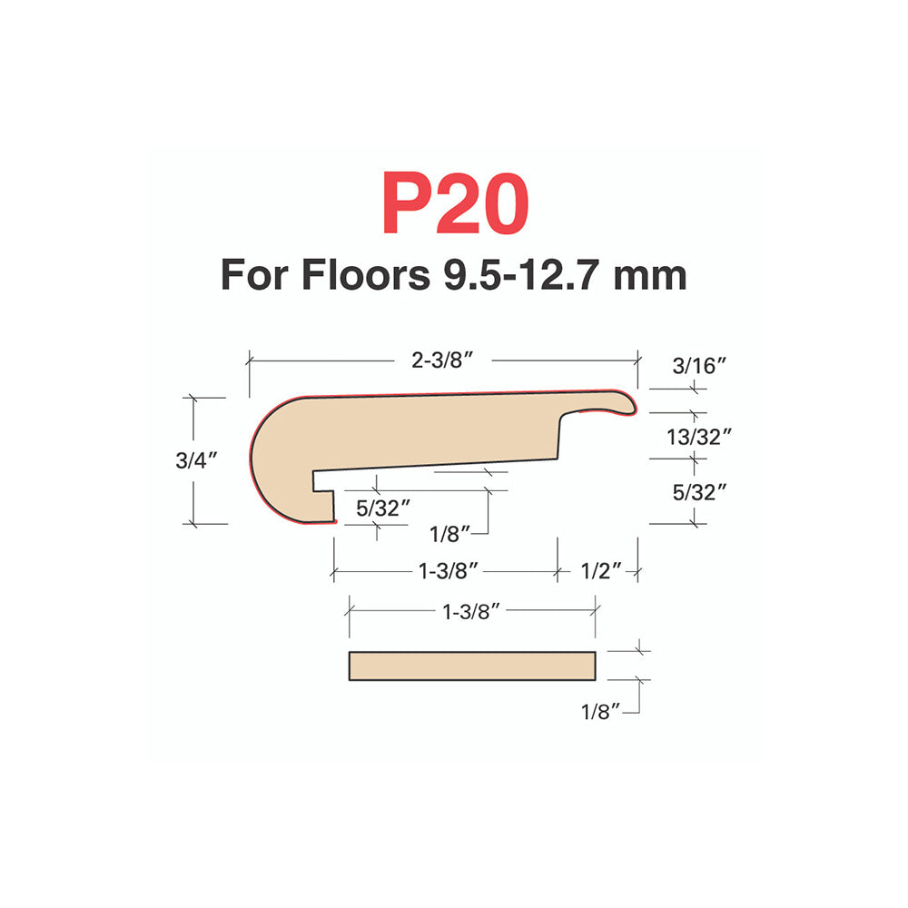 Laminate Moldings - Yaletown - Loft Whitewash