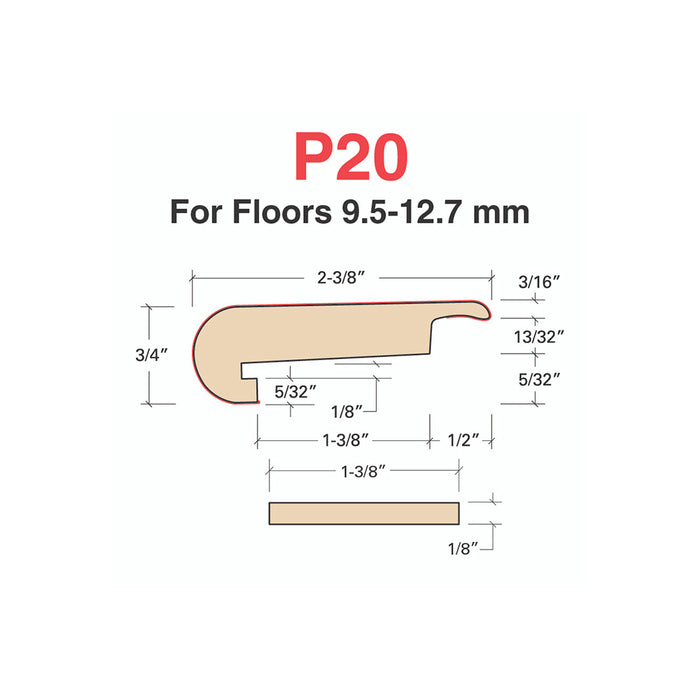 Laminate Moldings - Yaletown - Mainland Oak 3