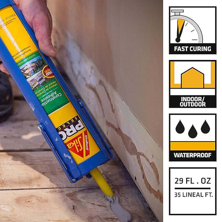 DRI TAC / SIKA CONSTRUCTION ADHESIVE (29 OZ) — 29oz.