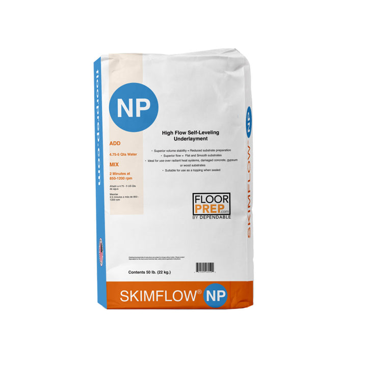 Floor Coatings — DEPENDABLE-SELF LEVELER SKIM-FLOW NP 50LB BAG