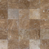 Antique Pattern Travertine Flooring Tiles in Noce Rustic