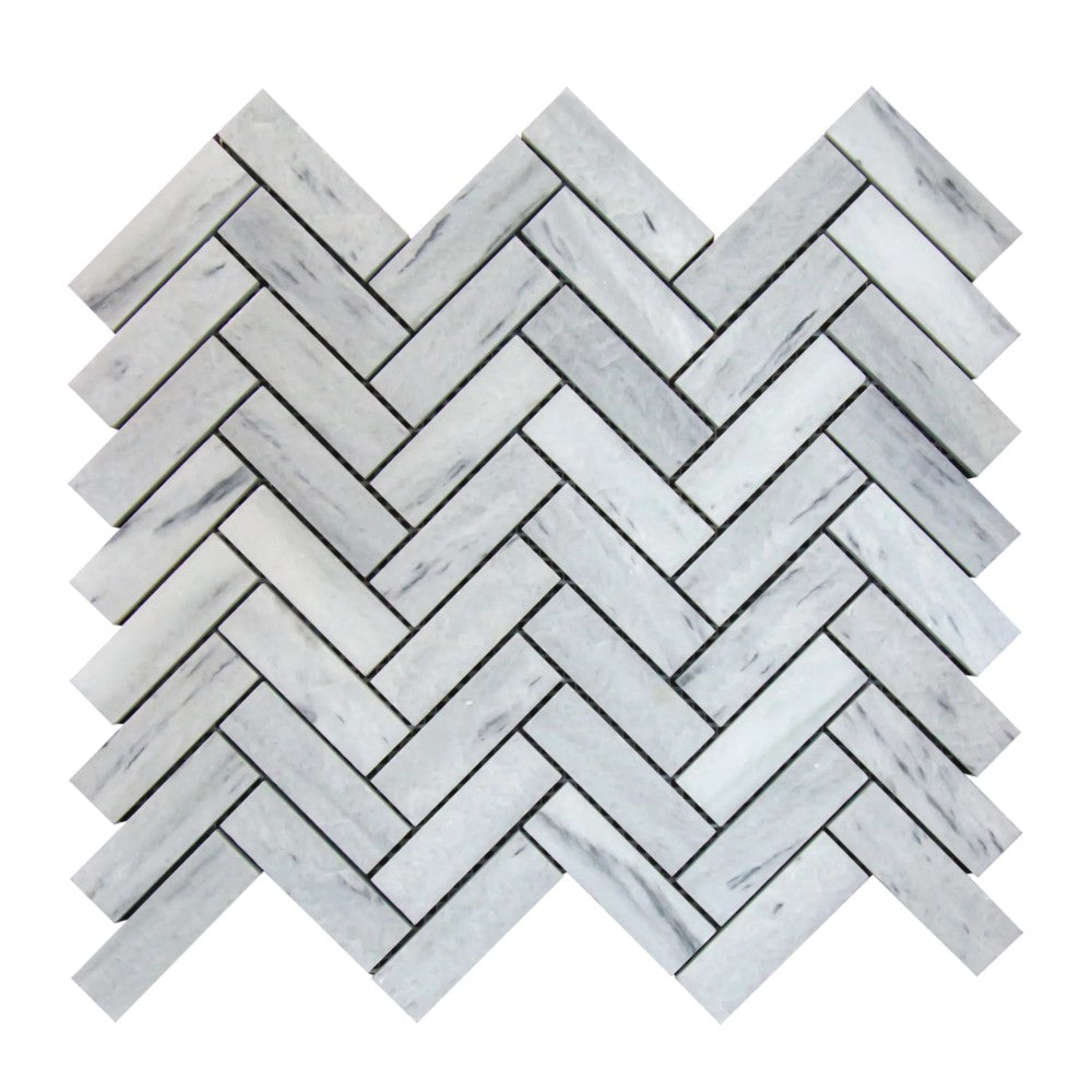 Solto White Marble - Mesh Mosaic Tile Collection