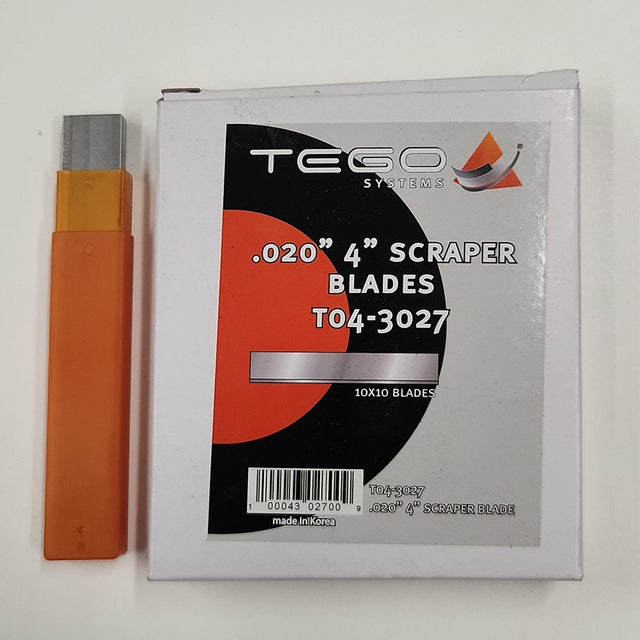 Knives and Snips in FLOOR DOT 4" SCRAPER BLADES(10 PACK)