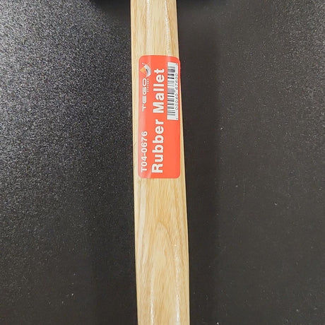 Floor Dot White Rubber Mallet in 20 OZ
