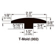 Tmolding bourbonoak