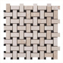 Vanilla Beige Marble - Mesh Mosaic Tile Collection
